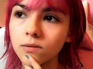 Very Hot Amateur redhead 19yo Teen BBC fuck on Webcam