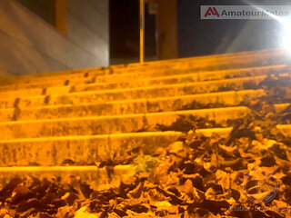 Amateur Boy in Football Gear Caught Wetting Himself in the Street