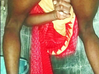 Indian crossdresser tamil showing ass and cock masturbation