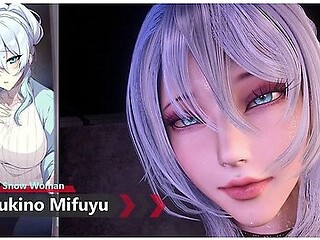 Shy Snow Woman - Yukino Mifuyu Restroom - Short Version