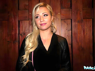 Paid To Fuck: Stunning German Blonde Babe With Gabi Gold