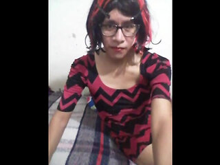 Joselynne Crossdresser Beauty In Tight Dress Webcam