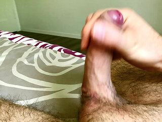 Morning masturbation is in full swing