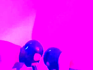 Pegging Our Slaves While They Suck a Double-ended Dildo