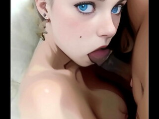 My stepdaughter loves to suck my big cock