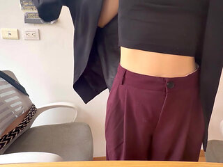 We touch each other to express what it feels like to be lesbians