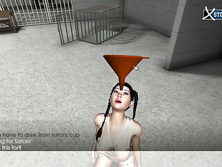 Witch Lily wants to join Satans cult in XStoryPlayer