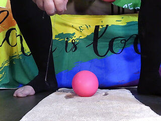 Birthing a Big Red Egg Which Leaves Me Gaping Like Crazy