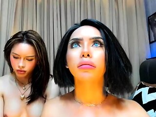 Sexy Asian Ladyboy Masturbating