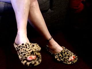 Leopard Slippers