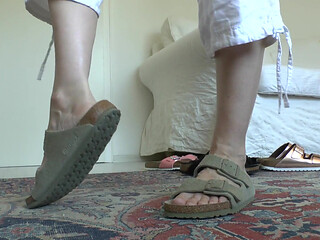 After the Sandal Fashion Show, You're Going to Sniff My Cheesy Toes and Jerk off!