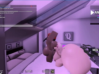 Lesbian latina have sex with a black futa