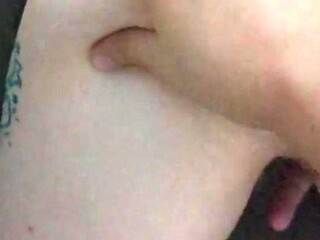 Nerdy girl gets her pants pulled down and receives a brutal pounding in