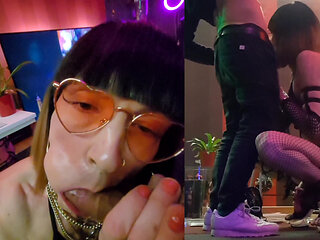 Sex Slave, Submissive in Front of a Beautiful Cock in Facefucking for the St Valentin Vanessabitchx Parischiennetrvprod