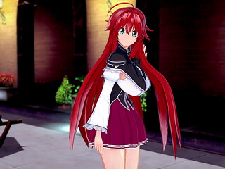 Finalmente Rias mangia il cazzo a Issei DxD