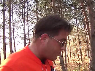 Alluring Brunette Fucked in Park