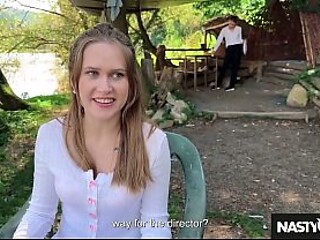 Perky blonde film student Una Fairy goes on a blind date at the riverside