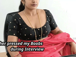 Stepbrother Sucked My Boobs During Online Interview