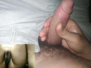 Masturbating for Boyfriend on a video call