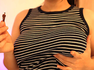 Giantess Girl and Big Boobs