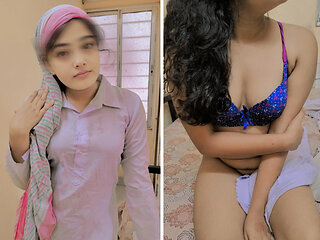 Desi Indian teen 18+ school girl tight pussy hindi audio sex, Desi Village beauty step sister tight pussy fuck Xxxx