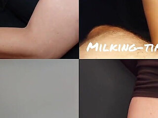 There's Dicks Everywhere! Split-screen Cumpilation 3 (milking-time)