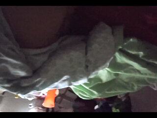 Morbid Old Man Enters His Wife's Room and Records Her