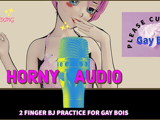 AUDIO ONLY - Horny YouTube teen teaches you how to give a head audio course