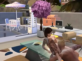 The Sims 4 Fucking my Friend while her husband at work Pt. 1
