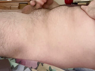 Big dick masturbation cumshot