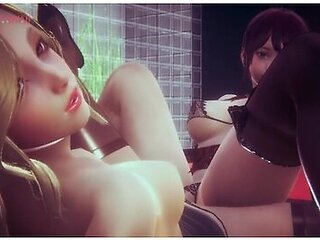 Two Hot Big Breasted Japanese Girls Have Sex While You Watch Kawaii Kawaii - Car Toon