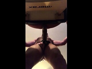 Girl Tries a Huge Dildo for Hardcore Action