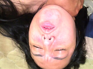 Only in the ass of my big ass maid, real amateur homemade sex
