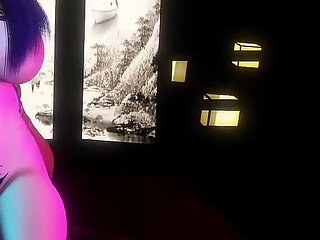 3D Huge Boobs Mature Stripper Got Fucked so Hard