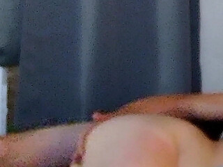 Switch Between Mounting Her Doggy, and Finger Her Tight Ass