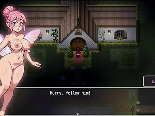 Lost Lagoon [ Harem HENTAI game ] Ep.2 cute girl with huge tits fell in the bathtub and exposed her WET PUSSY !