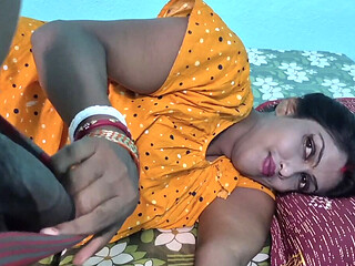 A Village Bhabhi Fucked by a college Student in Her Bed Room with Bengali Audio
