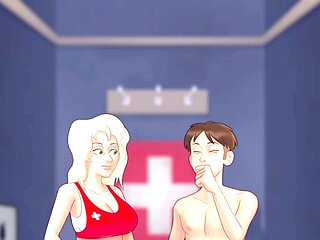 Hot scenes in Summertime Saga with Proxy