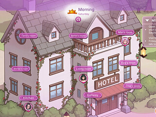 Sex Apartment 2: Grand Hotel Gameplay Part 3 - Mia Performs a Private Show with Taro