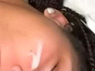 Ivy's Passionate Blowjob & Cumshot