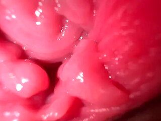 Close Up Wide Pussy Spreading and Dirty Talk