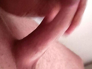 Cumshot in the morning