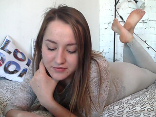 My Teen Stepdaughter in Pantyhose Masturbates and Shows off Her Perfect Body