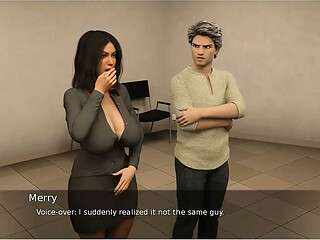Project Hotwife - Gameplay - Roleplay - Oiled and Wet Wife Tease and Fucked by Husband That Was Watched by Their Friend