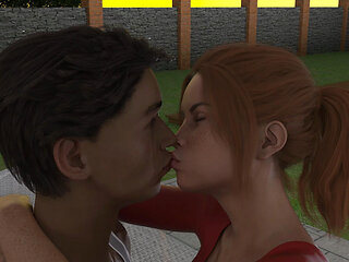 My Stepbrother's Wife #59 - John got a passionate kiss from Jennifer - Demo