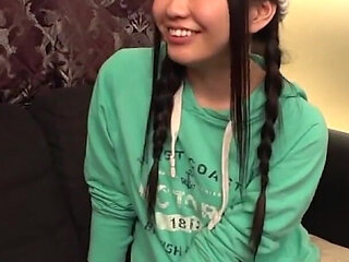 Height 132cm a student of a gymnastics club The moment of losing her virginity