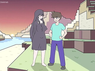 Ender chan flowed from Steve !  hentai ( cartoon porn ) 2d 2025