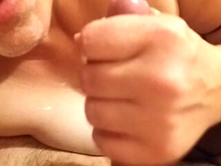 mature wife love whipped cream, deep throat, suck, split, lick. handjob, cumshot