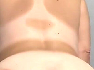 Mature Fucks with Her Pussy and Asshole and Receives an Anal Creampie