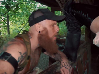 Axel Abysse And Fellball Take Turns Fisting Deep Into Each Others Wide Asses